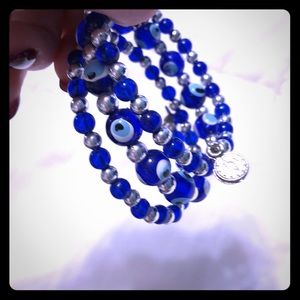 Evil eye bracelet
